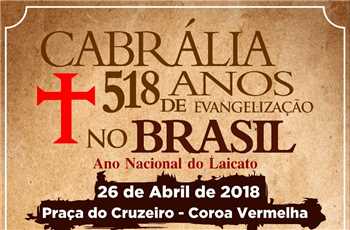Cabrália reafirma a identidade e comemora a 1ª missa celebrada no Brasil